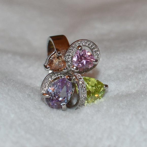 Jewelry - HOST PICK 925SS Ring with Multi-Colored Citrine